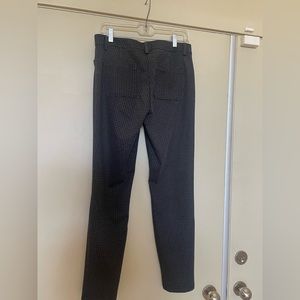 Calvin Klein size 10 dressy work pants. Black/gray small plaid.